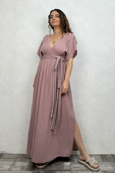 Helen Duo Elbise Wood Rose - Yaban Gülü