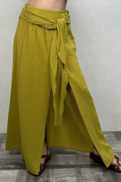 Penelope Müslin Takım Golden Olive - Limon Küfü