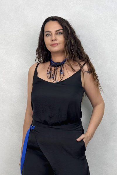 Lamante Tasarım Kolye - Lila