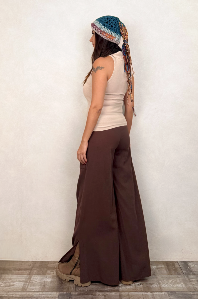 El Örgüsü Boncuk Püsküllü Bere - Petrol