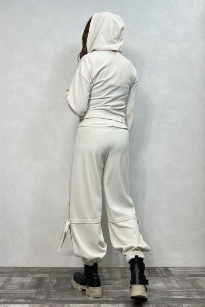 Lamante Triko Via Jogger Pantolon- Krem