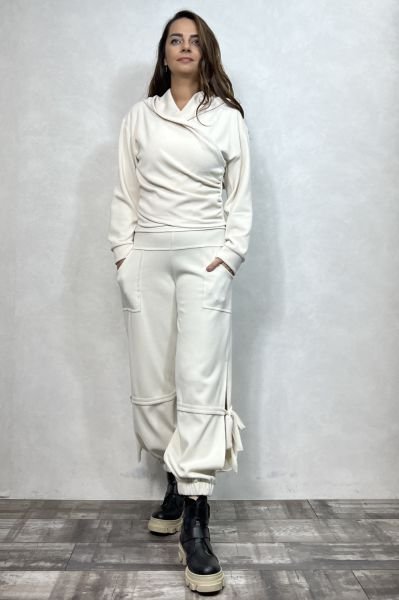 Lamante Triko Via Jogger Pantolon- Krem